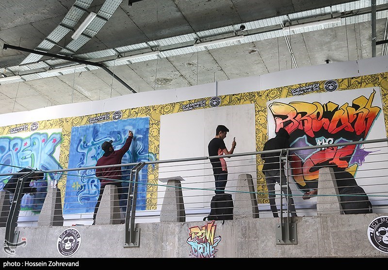 مسابقات گرافیتی و کواد کوپتر ( FPV Drone Racing ) در آوا سنتر تهران برگزار شد
