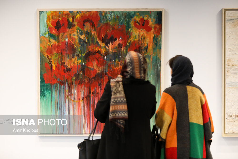 نمایشگاه گروهی از آثار ١٣ نقاش و خطاط برجسته معاصر ایران، با مفهوم مشترک آثار هنر ایرانی،«در جست و جوی خود»