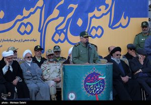 تشییع پیکر شهدای حادثه تروریستی زاهدان در اصفهان