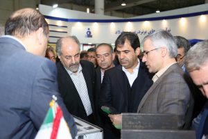 بازدید رئیس هیات عامل ایمیدرو از محصولات جدید ذوب آهن اصفهان