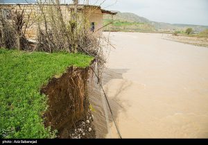 خسارات سیل در روستای شاهیوند- پلدختر