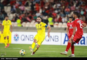 دیدار تیم های فوتبال پرسپولیس و السد قطر