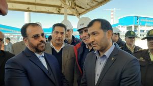 بازدید معاون پارلمانی رئیس جمهور از مجتمع فولاد زرند ایرانیان