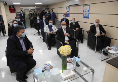 افتتاح شعبه جدید بانک تجارت در شرکت پالایش نفت تهران