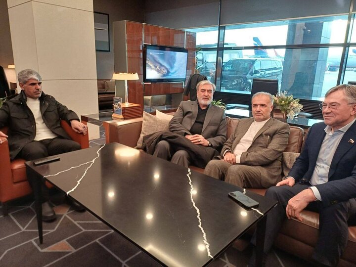 ورود هیئت پارلمانی ایران به مسکو برای اجلاس امنیت جمعی ورود هیئت پارلمانی ایران به مسکو برای اجلاس امنیت جمعی