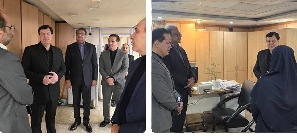 بازدید مدیرعامل ملت