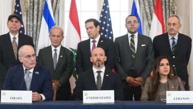 توافق لبنان و اسرائیل