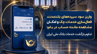 بازگشت خدمات بانک ملی