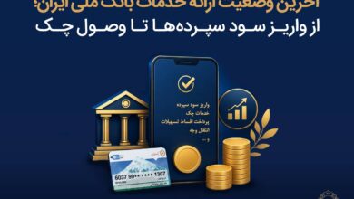 خدمات بانک ملی