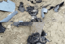 انهدام پهپاد در بندرعباس