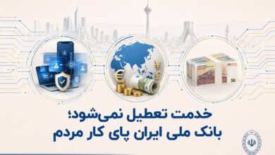 خدمات غیرحضوری بانک ملی