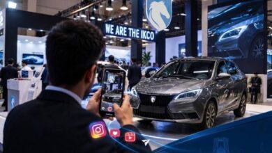 مسابقه معرفی خودرو در نمایشگاه