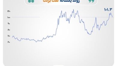 نوسانات قیمت کالاها