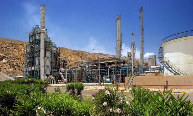 گاز خوراک در پتروشیمی شیراز