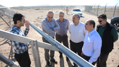 نیروگاه خورشیدی پالایشگاه تهران